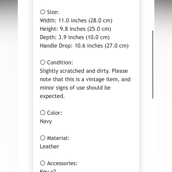 Gucci Dark Blue Satchel with Gold Accents - Picture 10 of 10